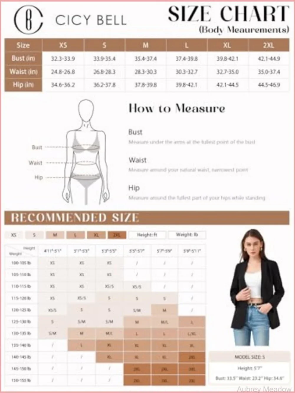 Women's Casual Blazer Open Front Long Sleeve Office Suit Jacket